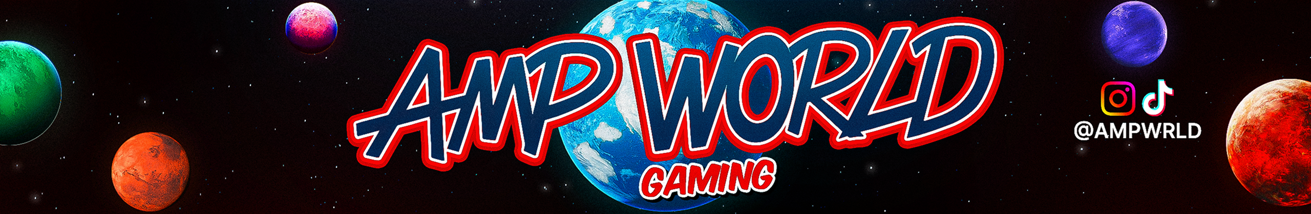 AMP World Gaming banner